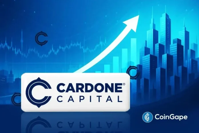 Real estate enterprise Cardone Capital has announced plans to bring its real estate on-chain in a $5 billion tokenization plan. This positions the firm among the number of companies pivoting into the sector. Cardone Capital Unveils $5B Real Estate Tokenization Strategy In his latest post on X, Grant Cardone announced that his company plans to
The post <a href="https://coingape.com/cardone-capital-takes-real-estate-on-chain-with-5b-tokenization-plan/">Cardone Capital Takes Real Estate On-Chain With $5B Tokenization Plan</a> appeared first on <a href="https://coingape.com/">CoinGape</a>.
