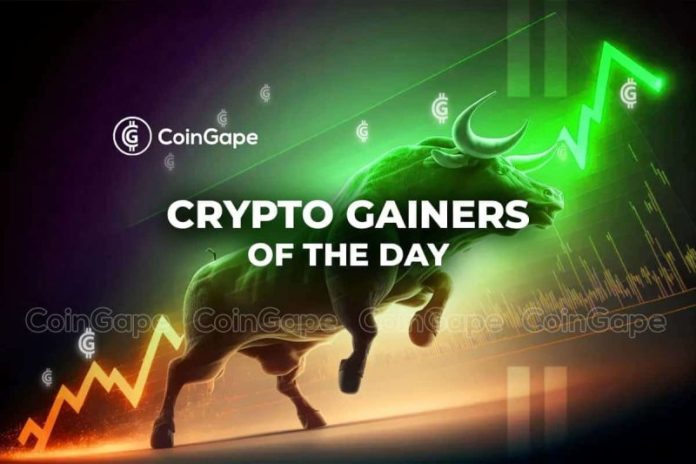The crypto market extended its rally over the past 24 hours as Bitcoin climbed above $70,000. Altcoins led the move, with Pi, Pepe, Dogecoin, and XRP posting double-digit gains. The surge followed renewed risk appetite after the latest U.S. inflation data. Pi Coin and Pepe Coin Outperformed the Crypto Market Pi Coin surged to $0.1985,
The post <a href="https://coingape.com/crypto-gainers-today-pi-pepe-doge-and-xrp-post-double-digit-gains/">Crypto Market Today: Pi, Pepe, DOGE, and XRP Post Double-Digit Gains</a> appeared first on <a href="https://coingape.com/">CoinGape</a>.