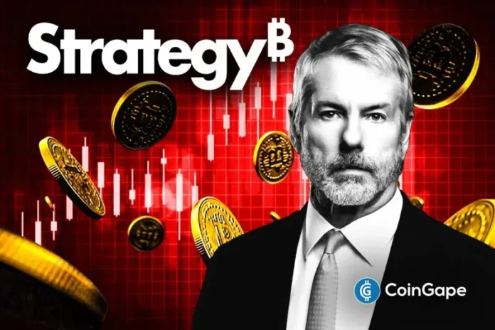 Michael Saylor’s Strategy is currently sitting on an unrealized loss of over $4.5 billion on its Bitcoin position following the BTC crash below the psychological $70,000 level. MSTR stock is also facing further downside pressure amid this development, especially as experts predict Bitcoin will see lower prices as the bear market deepens. Strategy Faces Unrealized
The post <a href="https://coingape.com/michael-saylors-strategy-bitcoin-position-hits-4-5b-in-unrealized-loss-amid-btc-crash-below-70k/">Michael Saylor’s Strategy Bitcoin Position Hits $4.5B in Unrealized Loss Amid BTC Crash Below $70K</a> appeared first on <a href="https://coingape.com/">CoinGape</a>.