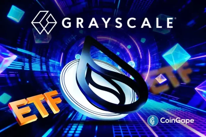 Grayscale has submitted an amendment to its Sui ETF application with the US Securities and Exchange Commission (SEC). SUI price increased by 7%, as investors see the development as a major progress towards the first spot SUI ETF launch. Grayscale Updates Sui ETF Filing with the US SEC Crypto asset manager Grayscale Investments has submitted
The post <a href="https://coingape.com/sui-price-rebounds-7-as-grayscale-amends-s-1-for-sui-etf/">Breaking: SUI Price Rebounds 7% as Grayscale Amends S-1 for Sui ETF</a> appeared first on <a href="https://coingape.com/">CoinGape</a>.