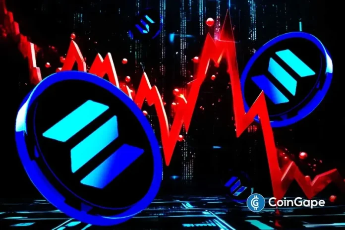 Solana price has fallen below $70 for the first time since 2023, reaching a low of $68 on Friday. This marks a significant 20% decline this week. Technical analysis indicates that bears are taking over, and the lowest possible target SOL could hit is $50. In the meanwhile the Bitcoin price has fallen by 9%
The post <a href="https://coingape.com/markets/solana-price-at-risk-of-crashing-below-50-as-crypto-fear-and-greed-index-plunges-to-5/">Solana Price at Risk of Crashing Below $50 as Crypto Fear and Greed Index Plunges to 5</a> appeared first on <a href="https://coingape.com/">CoinGape</a>.