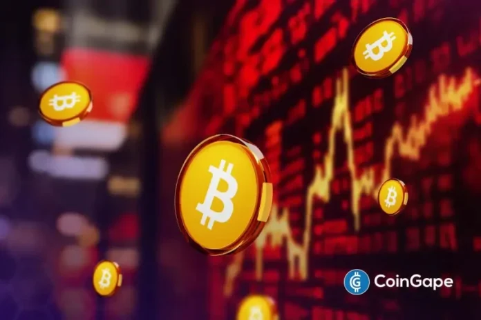 Bitcoin price dropped on Monday after renewed selling pressure sent the market to its lowest level since early February. The BTC fell to around $65,000 after a steep drop of 5%, a continuation of a one-month pullback of close to 25%. Bitcoin was unable to sustain over $70,000, and its inability to recover made traders
The post <a href="https://coingape.com/markets/top-4-reasons-why-bitcoin-price-will-crash-to-60k-this-week/">Top 4 Reasons Why Bitcoin Price Will Crash to $60k This Week</a> appeared first on <a href="https://coingape.com/">CoinGape</a>.