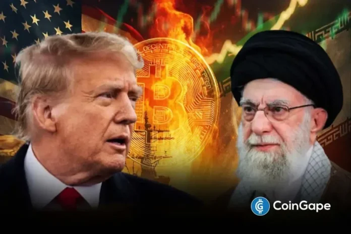 A U.S.–Iran war could have significant implications for the crypto market, especially if Iran were to close the Strait of Hormuz, which serves as a pathway for up to 20% of the total global oil supply. Rising oil prices typically have a negative impact on inflation, a move which could further delay rate cuts and
The post <a href="https://coingape.com/crypto-market-at-risk-as-u-s-iran-war-threatens-inflation-with-oil-price-surge/">Crypto Market at Risk as U.S.–Iran War Threatens Inflation With Oil Price Surge</a> appeared first on <a href="https://coingape.com/">CoinGape</a>.