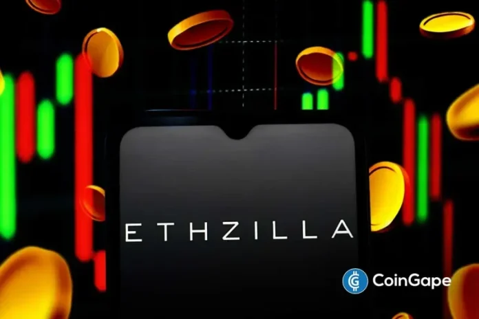 ETHzilla Stock Price (ETHZ) extended its decline in pre-market trading today, February 19. Ethereum, its focus cryptocurrency, and the broader crypto market have weakened. Notably, the drop also followed news that billionaire investor Peter Thiel and Founders Fund fully exited ETHzilla Corp. ETHzilla Stock Price Slides in Pre-Market Trading At the time of writing, the
The post <a href="https://coingape.com/news/stocks/whats-next-for-ethzilla-stock-price-another-crash-or-recovery/">What’s Next for ETHzilla Stock price, Another Crash Or Recovery?</a> appeared first on <a href="https://coingape.com/">CoinGape</a>.