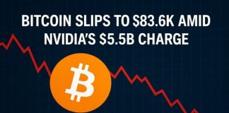 Bitcoin Slips to $83.6K Amid Nvidia’s $5.5B Charge