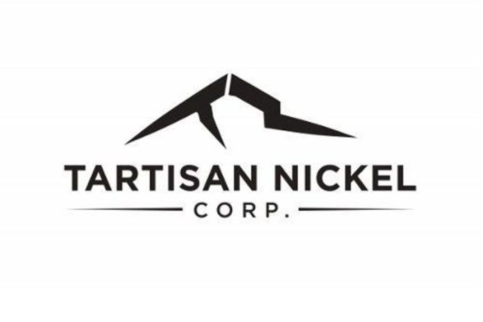 Tartisan Nickel Corp. (CSE: TN,OTC:TTSRF) (OTCQB: TTSRF) (FSE: 8TA) (‘Tartisan’, or the ‘Company’) is pleased to provide an update on the Company’s flagship Kenbridge Nickel-Coppet-Cobalt Project, Sioux Narrows, Ontario. The drill program is designed to test the on strike and down dip potential for additional nickel sulphide mineralization and to enhance the size and grade of the Kenbridge Deposit.
A total of 2,700m of drilling has been completed to date. The first 3 drill targets have been completed (drill holes KB26-207, KB26-208 and KB26-209 outlined on Figure 1). Samples have been delivered to AGAT Labs in Thunder Bay for analysis. Assays are pending for hole KB26-209. The drill rig is currently drilling the 4th drill hole KB26-210. This hole is designed to be drilled below the existing shaft bottom to test for the depth extension to the deposit.
Reported in this release are the results from the 2nd infill drill hole KB26-208. Results from the hole confirm both A and B zones were intersected as outlined in Table 1 below. Zone A was intersected from 571.5m to 574.5m drill depth and<b> returned 0.68% Ni, 0.28% Cu over 3.0 metres.</b> Zone B was intersected from 580.5m to 591.5m drill depth. <b>Results were 1.05% Ni, 0.33% Cu over 11.0 metres including 2.0 metres of 4.79% Ni, 1.25% Cu.</b> Drill core intersection widths are estimated to be between 65 and 80% true width.
Fig 1: Long section of Kenbridge deposit showing drilling targets. Completed or holes in progress are outlined in red circles.
To view an enhanced version of this graphic, please visit:https://images.newsfilecorp.com/files/1492/283527_c8eae70ff4a0aadf_002full.jpg
Mark Appleby, CEO of Tartisan Nickel Corp stated, ‘We are very encouraged by the latest drill results from the Kenbridge Nickel-Copper-Cobalt Project. <b>Intersecting 11.0 metres of 1.05% Ni and 0.33% Cu, including a high-grade interval of 2.0 metres grading 4.79% Ni and 1.25% Cu and a high-grade interval of 3.5 metres grading 2.87% Ni and 0.81% Cu helps us confirm continuity of significant nickel-copper mineralization in this part of the system.</b> These results strengthen our confidence in the project’s potential to deliver meaningful value for our shareholders as we advance toward further delineation and resource development.’
Table 1: Highlight intervals (* denotes hole reported in this release)
To view an enhanced version of this graphic, please visit:https://images.newsfilecorp.com/files/1492/283527_tartisantable1.jpg
The Kenbridge Property is located in the Kenora Mining District, Sioux Narrows, Ontario, Canada with all-season road access. The Kenbridge Deposit has an existing shaft to a depth of 2,042 ft (622 m), with level stations at 150 ft. (45 m) intervals below the shaft collar and two levels developed at 350 ft (107 m) and 500 ft (152 m) below the shaft collar.
Surveyed Hole Locations (Coordinates in UTM zone 15)
To view an enhanced version of this graphic, please visit:https://images.newsfilecorp.com/files/1492/283527_tartisantable2.jpg
<b>Qualified Person</b>
The technical information in this news release has been prepared in accordance with Canadian regulatory requirements as set out in NI 43-101 and reviewed and approved by Dean MacEachern, P. Geo., an Independent Consultant to the Company and a Qualified Person as defined by NI 43-101.
<b>QA/QC</b>
Sample QA/QC procedures for Tartisan have been designed to meet or exceed industry standards. Drill core is collected from the diamond drill and placed in sealed core trays for transport to on-site sampling and core cutting facilities. The core is logged and samples taken from 0.3m to a maximum sample length of 1.5m. The core samples are split with a diamond blade saw with continuous running water, half of the sample is sent for lab testing, and the remaining half core is left in the core box for record or further sampling. The core samples are bagged in heavy plastic bags with 6 samples being placed into a rice bag for transport to AGAT Laboratories in Thunder Bay, ON or Calgary, AB for assay. Samples are submitted in batches of 50. 100g blind certified reference materials (CRMs) from CDN Resources, as well as, duplicates and blank samples are systematically inserted by the Company into the sample stream with reference to the mineralization in the sampled rock and analyzed as part of the Company’s quality assurance/quality control protocol, as well, AGAT labs implements their own quality control testing by inserting their own CRMs and Blanks in the sample stream for accredited testing.
All drill core samples were prepped and analyzed at AGAT Laboratories in Thunder Bay, Ontario or shipped to Calgary for testing. An ISO/IEC 17025 2017 certified independent laboratory from organizations like the Standards Council of Canada (SCC), the Canadian Association for Laboratory Accreditation (CALA), ANSI National Accreditation Board (ANAB) and the American Association of Laboratory Accreditation (A2LA). They maintain accreditations across their facilities in Alberta, Saskatchewan, Ontario, Nova Scotia, Newfoundland, Quebec and internationally.
NQ-diameter sawed half-core samples from the drilling program were securely sent by Tartisan Nickel Corp’s geologists to AGAT Laboratories Ltd. (AGAT), with sample preparation in Thunder Bay, Ontario, and analysis in Thunder Bay, Ontario & Calgary, Alberta. Samples were processed for Au, Pt and Pd analysis by 50-gram fire assay with ICP-OES finish and for four acid digestion, multi-element analysis by inductively coupled plasma & mass spectrometry (ICP OES + MS). AGAT sample preparation and laboratory analysis procedures conform to requirements of ISO/IEC Standard 17025 guidelines and meet the requirements under NI 43-101 and CIM best practice guidelines. AGAT Laboratories is independent of Tartisan Nickel Corp.
Samples were dried and crushed to 2 mm, from which a 250 g sub-sample split was then pulverized to 85% passing a 75 micron sieve. Following preparation, assays were determined by the ICP OES method. A 0.25 g aliquot of the prepared pulp was digested in a 4-acid solution consisting of hydrochloric, nitric, perchloric and hydrofluoric acids. 4-acid is a near total digest and only the most highly resistant minerals are not dissolved. The resulting solution was analyzed via ICP-MS and ICP-ES for 8 elements and was corrected for inter-element spectral interferences. Lower detection limits for this procedure are 0.01 ppm for nickel, 0.01 ppm for copper, 0.01 ppm for cobalt, 0.01 ppm for platinum, 0.01 ppm palladium, 0.01 ppm silver and 0.01 ppm for gold.
Samples with initial results beyond the upper detection limit of the ICP OES method were analyzed by (201-071) 4 acid digest – Metals Package, ICP-OES/ICP-MS finish (CGY). The thresholds are >1% for nickel, copper and cobalt. AGAT Laboratories employs internal quality control standards, duplicates and blank samples at set frequencies. Tartisan Nickel Corp. stores all its drilled core on-site and takes pride in its facilities and strives for excellence in its QA/QC procedures.
<i><b>About Tartisan Nickel Corp.</b></i>
Tartisan Nickel Corp. is a Canadian-based critical minerals exploration and development company which owns, the Kenbridge Nickel Project near Sioux Narrows, Northwestern Ontario, the Sill Lake Silver Project near Sault Ste. Marie, Ontario as well as the Night Danger Turtle Pond Project near Dryden, Ontario.
Tartisan Nickel Corp. common shares are listed on the Canadian Securities Exchange (CSE: TN,OTC:TTSRF) (OTCQB: TTSRF) (FSE: 8TA). Currently, there are 152,215,641 shares issued and outstanding (156,287,356 fully diluted).
For further information, please contact Mark Appleby, President & CEO, and a Director of the Company, at 416-804-0280 (info@tartisannickel.com). Additional information about Tartisan Nickel Corp. can be found at the Company’s website at www.tartisannickel.com or on SEDAR at www.sedarplus.ca.
<i>This news release may contain forward-looking statements including but not limited to comments regarding the timing and content of upcoming work programs, geological interpretations, receipt of property titles, potential mineral recovery processes, etc. Forward-looking statements address future events and conditions and therefore involve inherent risks and uncertainties. Actual results may differ materially from those currently anticipated in such statements.</i>
<i>The Canadian Securities Exchange (operated by CNSX Markets Inc.) has neither approved nor disapproved of the contents of this press release.</i>
To view the source version of this press release, please visit https://www.newsfilecorp.com/release/283527
News Provided by TMX Newsfile via QuoteMedia
This post appeared first on investingnews.com